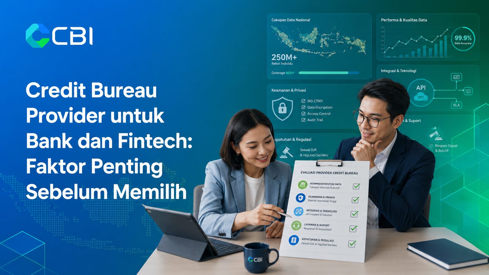 Credit bureau provider untuk bank dan fintech di Indonesia